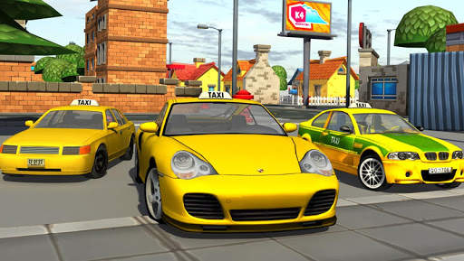Taxi Car Driver Parking 3d स्क्रीनशॉट 1
