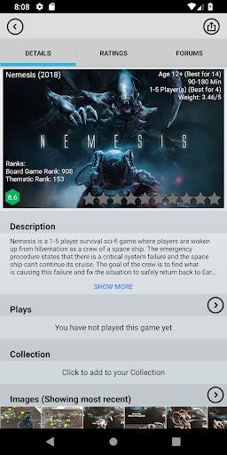 My BGG - BoardGames Information screenshot 3