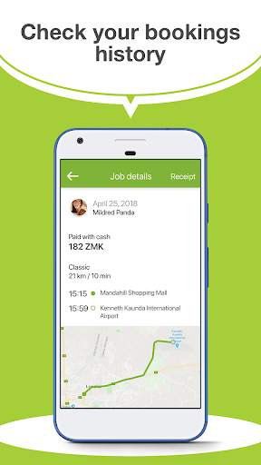 Ulendo Driver application screenshot 2