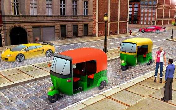 Rickshaw driving games 3d: rickshaw simulator 2018 screenshot 5