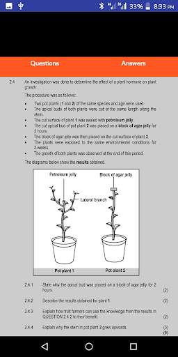Responding to Environment | Life Sciences Grade 12 screenshot 7