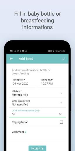 Baby bottle manager : Baby'bib screenshot 5
