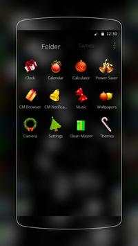 Christmas Snow Flakes Theme screenshot 3