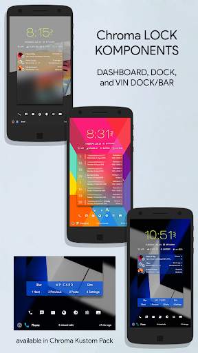 Chroma Free KLWP screenshot 8