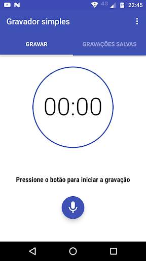 Gravador simples screenshot 1