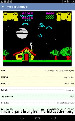 Speccy - ZX Spectrum Emulator screenshot 6