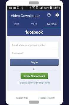 Video Downloader for Facebook screenshot 2