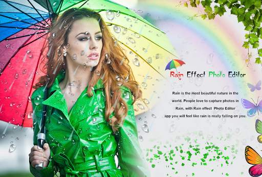 Rain Effect Photo Editor screenshot 1