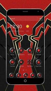 Super Red Spider Hero Theme screenshot 4