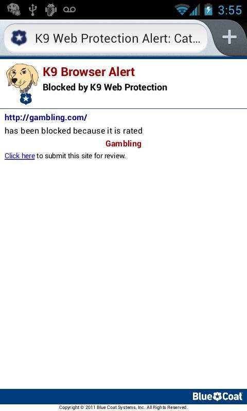 K9 Web Protection Browser screenshot 3