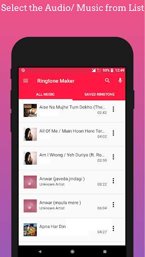 Ringtone Maker : Audio-Mp3 Cutter screenshot 1