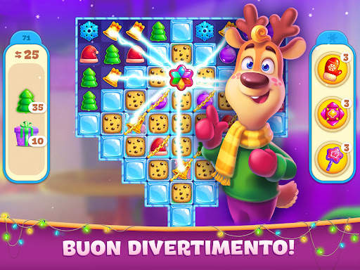 Christmas Sweeper 4 - Match-3 screenshot 13