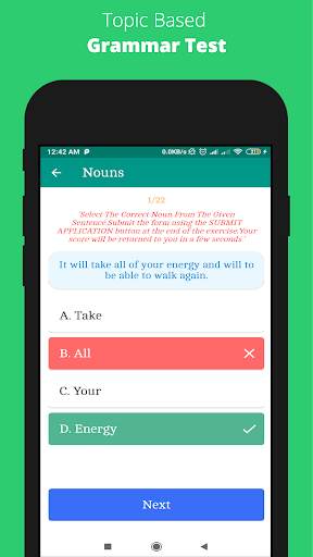 English Grammar Handbook || English Grammar Test screenshot 4