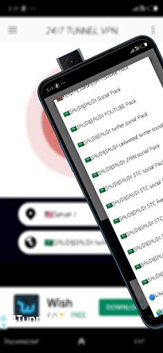 24/7 VPN lITE-FREE SSLT/HTTP/SSH TUNNEL VPN screenshot 7