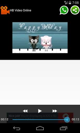Happy Birthday Video Online screenshot 2