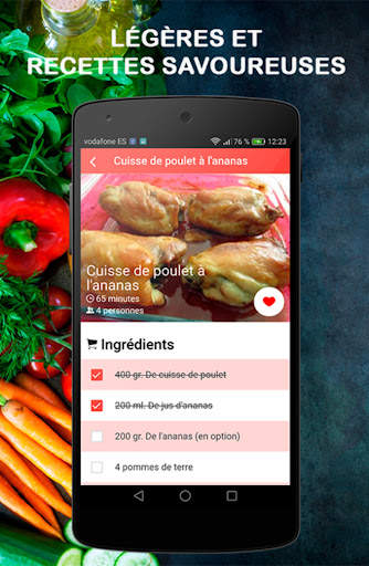 Recettes poulet screenshot 4