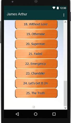 James Arthur Lyrics Music screenshot 2