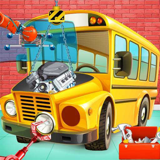 Build the Bus in Factory: Vehicle Builder Games 1.0.4
