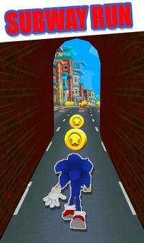 Subway Hedgehog Adventure: Dash Runner jump Game скриншот 4