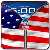 US Flag Zipper Lock Free 1.1