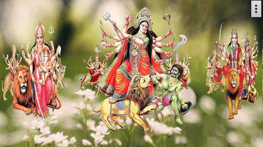 4D Maa Durga Live Wallpaper 3 تصوير الشاشة