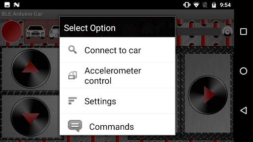 BLE Arduino Car स्क्रीनशॉट 3