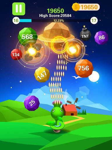 Rock Blast - Fire Ball screenshot 10