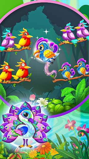 Color Stacky Bird Sort Puzzle screenshot 2
