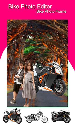 Bike Photo Editor Photo Frame screenshot 4