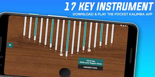 Kalimba Player Offline - 17 Key Musical Instrument screenshot 4