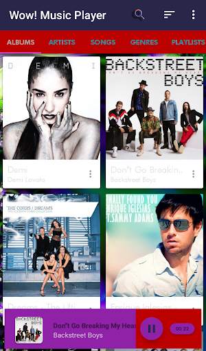 Wow! Music Player screenshot 16