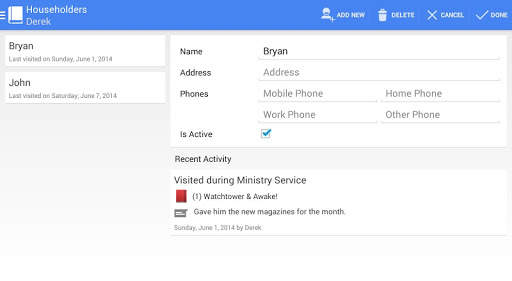 My Ministry Assistant screenshot 11