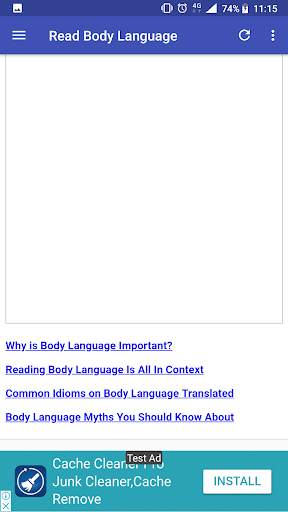 Read Body Language Easy 2 تصوير الشاشة
