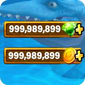 Guide for free hungry shark diamonds & coins 1.1