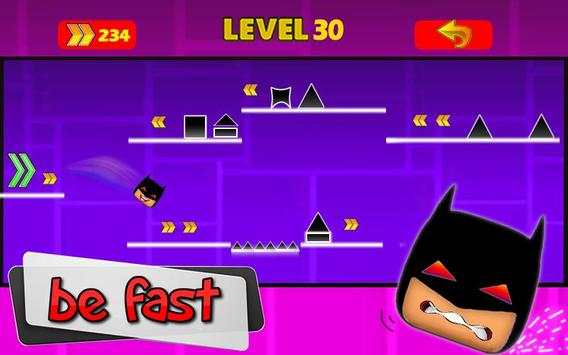 Geometry Bat Dash Game screenshot 3
