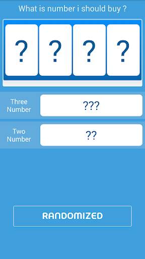 Randomize Lao Lottery Generator 1 تصوير الشاشة