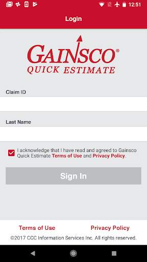 Gainsco Quick Estimate скриншот 1