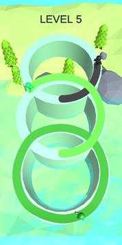 फन रेसिंग : Path Painter 3D screenshot 1