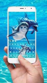 Dolphin keyboard  Dolphin theme ocean  The sea screenshot 3