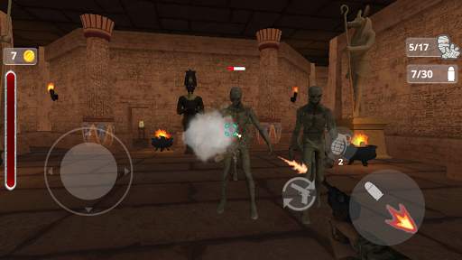 Mummy Shooter: treasure hunt in Egypt tomb game screenshot 2