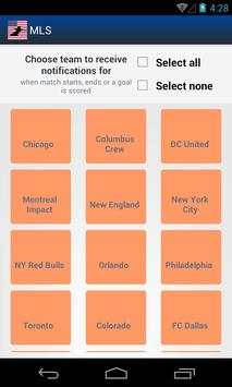 Major League Soccer MLS screenshot 8