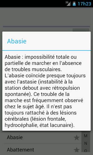 Dictionnaire Médical screenshot 2