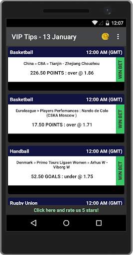 VIP Betting Tips - Free betting tips screenshot 1