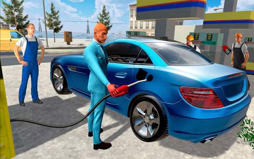 Modern Car Wash: Gas Station Car Parking Game स्क्रीनशॉट 2