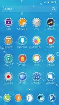 Bubble CM Launcher Theme screenshot 3