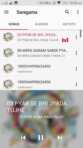 Flipza Music Player screenshot 4