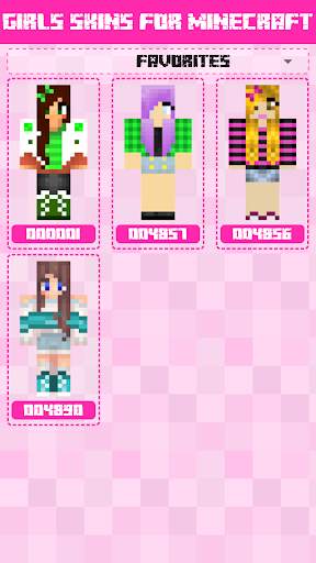 Girls Skins for Minecraft PE 🎮 screenshot 4