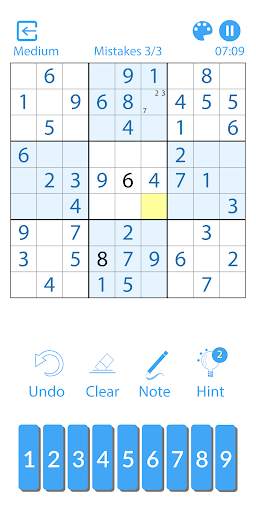 Sudoku screenshot 3