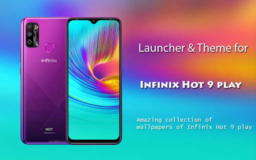Theme for Infinix Hot 9 play | Hot 9 play Launcher screenshot 1