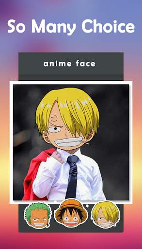 Anime Manga Face Changer Cartoon Photo Editor screenshot 1